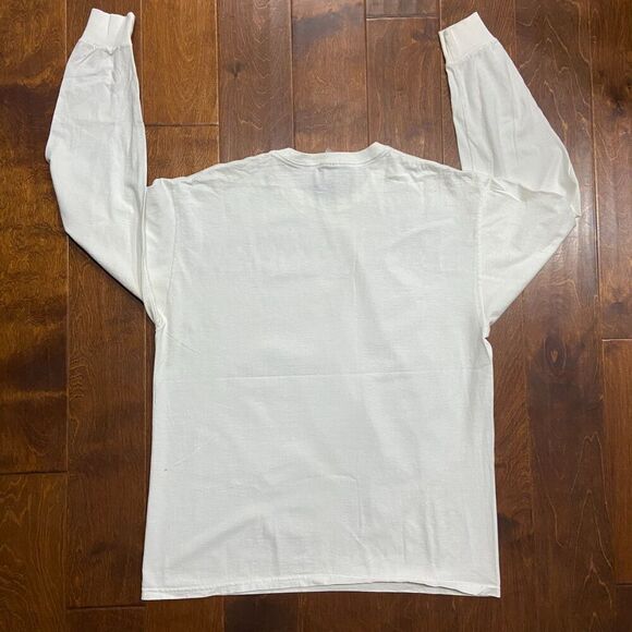 Jerzees Vintage Y2K Barack Obama President White Black T-Shirt Mens Size XL - Picture 5 of 8